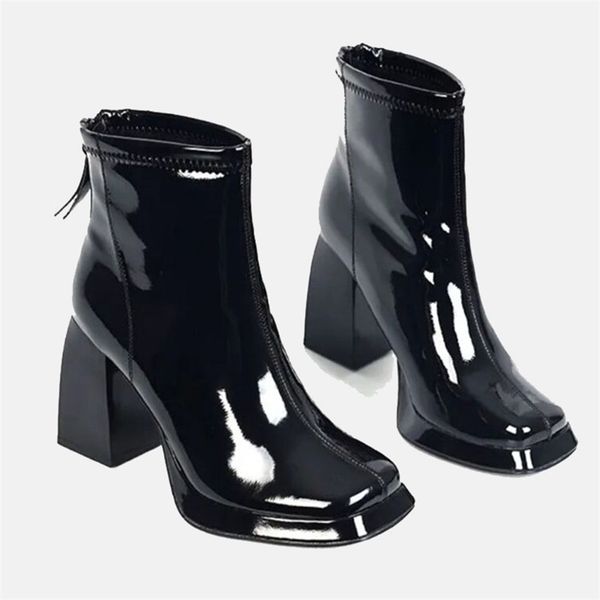 boots winter chelsea ankle boots women high heels shoes fashion party thick pumps casual ladies black zipper snow botas 220908
boots winter chelsea ankle boots women high heels shoes fashion party thick pumps casual ladies black zipper snow botas 220908