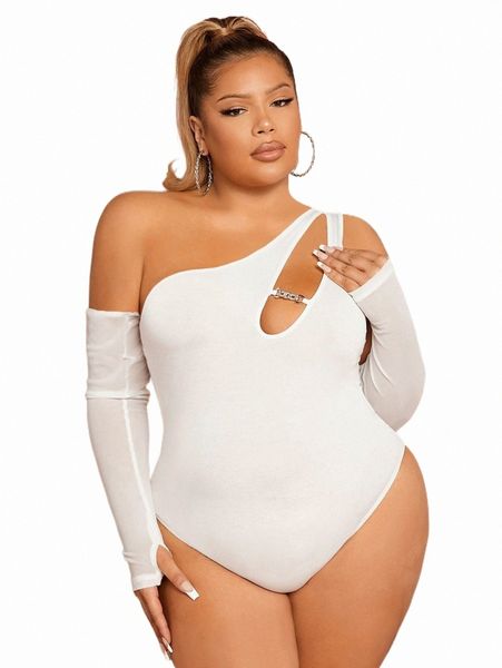 plus size swimwear sxy plus horsebit detail cut out asymmetrical neck bodysuit r4co#, Black
plus size swimwear sxy plus horsebit detail cut out asymmetrical neck bodysuit r4co#, Black