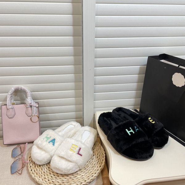 designer casual fur slipper rubber outsole indoor home slide flat shoes winter furry mule classic black white sandals flip flop loafers ladi
designer casual fur slipper rubber outsole indoor home slide flat shoes winter furry mule classic black white sandals flip flop loafers ladi