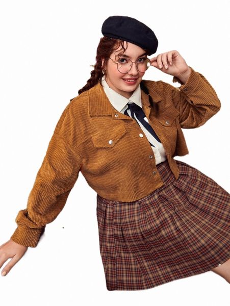 plus size outerwear & coats plus drop shoulder flap detail corduroy jacket u77b#, Black
plus size outerwear & coats plus drop shoulder flap detail corduroy jacket u77b#, Black