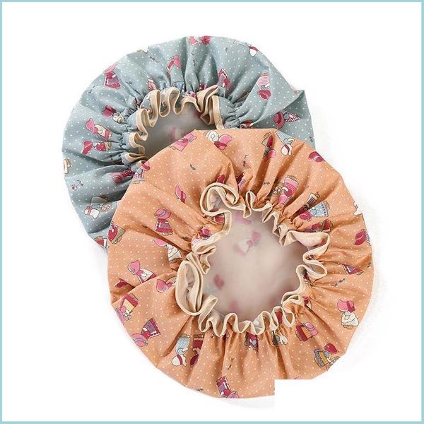 bath tools accessories bathing cap cartoon double layer waterproof polyester cotton hair er mticolor shower hats bathroom products s dhgsb
bath tools accessories bathing cap cartoon double layer waterproof polyester cotton hair er mticolor shower hats bathroom products s dhgsb