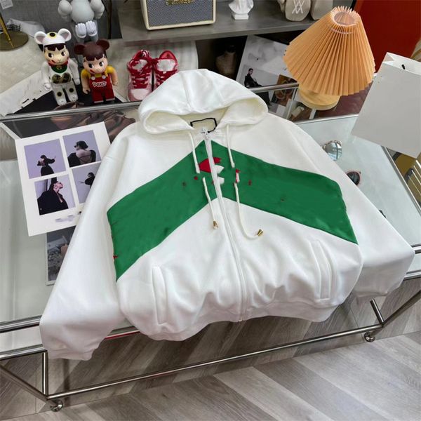designer version jacket handmade gu 2022 autumn and winter new red and green striped stitching white men's women's same style, Black;red
designer version jacket handmade gu 2022 autumn and winter new red and green striped stitching white men's women's same style, Black;red
