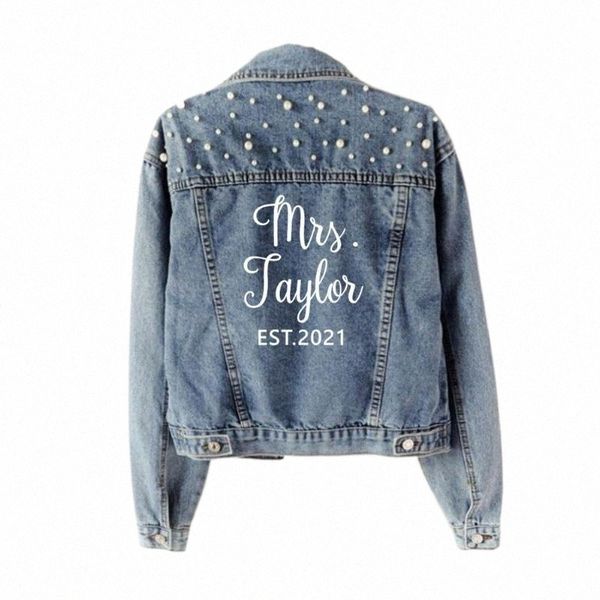 women's jackets women's jackets custom bride denim jacket personalized wedding date pearl gift bridal shower jean mrs to be 48cy#, Black;brown
women's jackets women's jackets custom bride denim jacket personalized wedding date pearl gift bridal shower jean mrs to be 48cy#, Black;brown