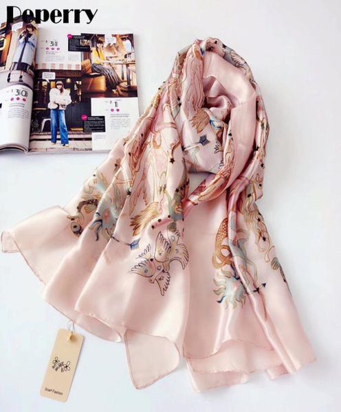 new fashion silk scarf summer tarot card women constellation brand design l, Blue;gray
new fashion silk scarf summer tarot card women constellation brand design l, Blue;gray