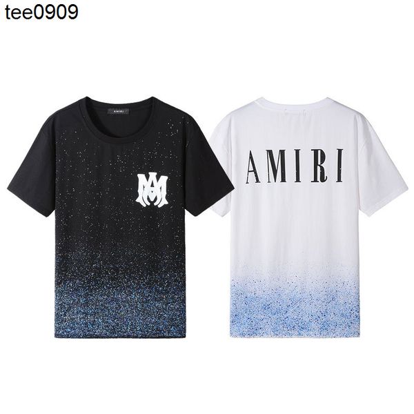 2022 tee new color ink splash paint leisure hip hop high street round neck short sleeve t-shirt, White;black
2022 tee new color ink splash paint leisure hip hop high street round neck short sleeve t-shirt, White;black