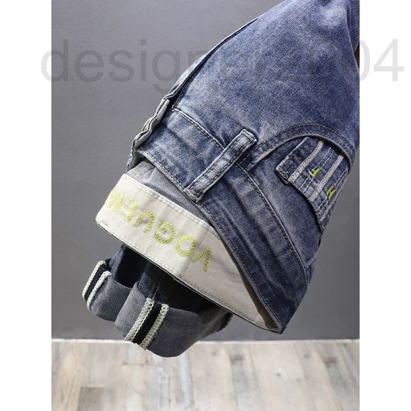 men's jeans designer men spring and summer new high-end fashion brand embroidered elastic slim fit leggings korean ins blue pants ukpn
men's jeans designer men spring and summer new high-end fashion brand embroidered elastic slim fit leggings korean ins blue pants ukpn