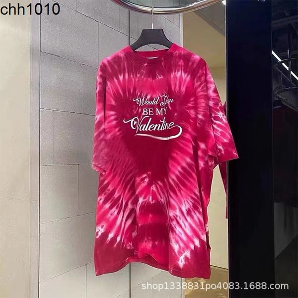 hair 2022 summer new b fashion brand loose valentine's day letter printed short sleeve t-shirt for men and women, White;black
hair 2022 summer new b fashion brand loose valentine's day letter printed short sleeve t-shirt for men and women, White;black