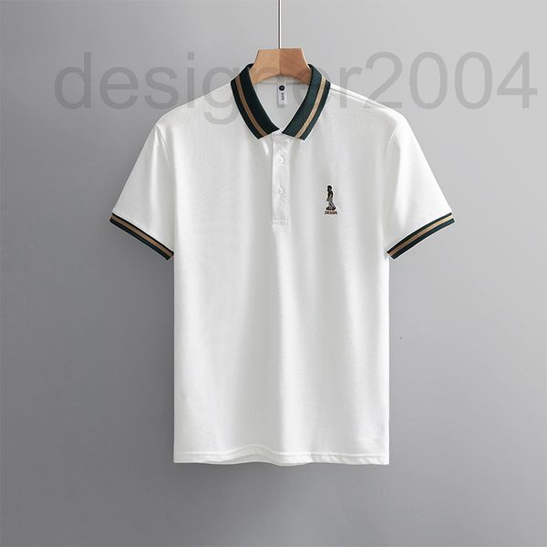 men's jeans designer light luxury high-end thin casual business half sleeve t-shirt men's summer silk pearl embroidery polo shirt, Blue
men's jeans designer light luxury high-end thin casual business half sleeve t-shirt men's summer silk pearl embroidery polo shirt, Blue