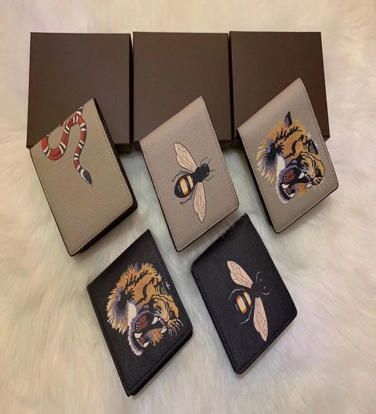 men animal short wallet leather black snake tiger bee wallets women long style purse wallet card holders with gift bo, Red;black
men animal short wallet leather black snake tiger bee wallets women long style purse wallet card holders with gift bo, Red;black