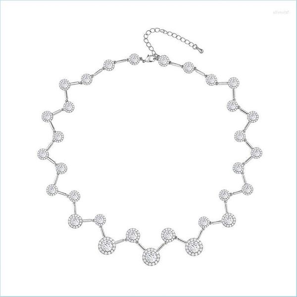 chokers choker weimanjingdian brand high qualiry cubic zirconia cz crystal shiny necklace for women banquet jewelry drop delivery 202 dhl7t, Golden;silver
chokers choker weimanjingdian brand high qualiry cubic zirconia cz crystal shiny necklace for women banquet jewelry drop delivery 202 dhl7t, Golden;silver