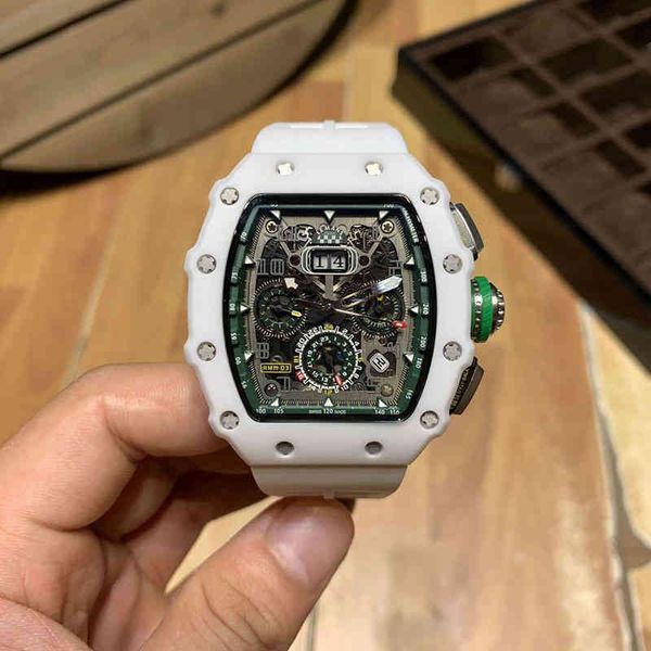 luxury mens mechanics watch richa wristwatch milles business leisure rm11-03 fully automatic mechanical millesr watch white ceramic tape, Slivery;brown
luxury mens mechanics watch richa wristwatch milles business leisure rm11-03 fully automatic mechanical millesr watch white ceramic tape, Slivery;brown