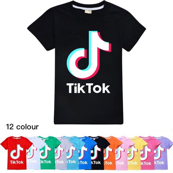 s 12 color tiktok app children short-sleeved t-shirt cotton tshirt kids clothes kids boy girl tees tik tok kids t shi275l, Blue
s 12 color tiktok app children short-sleeved t-shirt cotton tshirt kids clothes kids boy girl tees tik tok kids t shi275l, Blue