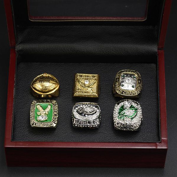 6pcs philadelphia pennsylvania football championship ring for fans gifts 6pcs set man ring 312k, Golden;silver
6pcs philadelphia pennsylvania football championship ring for fans gifts 6pcs set man ring 312k, Golden;silver