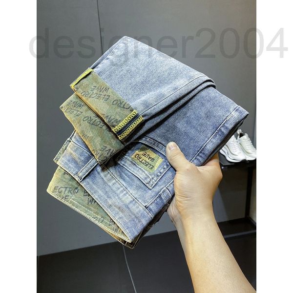 men's jeans designer fashion fashion brand printed 9-point jeans men's spring and summer 2022 new trend slim small feet pants mzus, Blue
men's jeans designer fashion fashion brand printed 9-point jeans men's spring and summer 2022 new trend slim small feet pants mzus, Blue