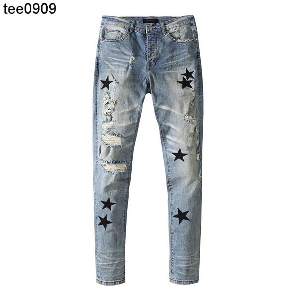 jeans new super fire five pointed star embroidery trend versatile simple jeans men, Blue
jeans new super fire five pointed star embroidery trend versatile simple jeans men, Blue