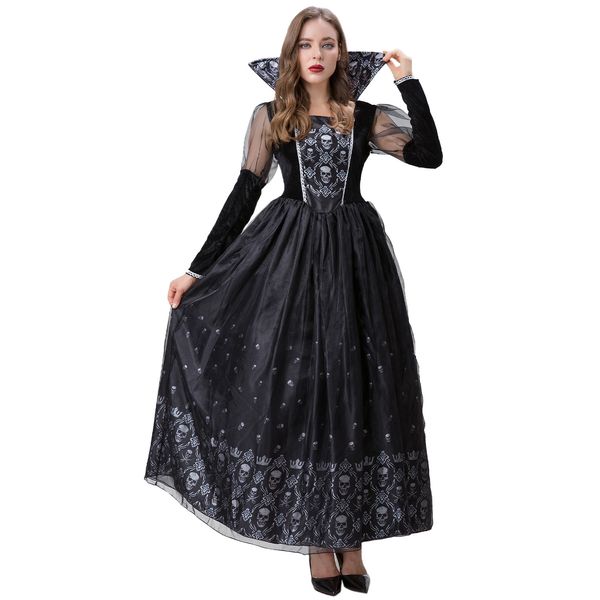 halloween prom party dresses witch devil costume vampire cosplay costume dress, White;black
halloween prom party dresses witch devil costume vampire cosplay costume dress, White;black