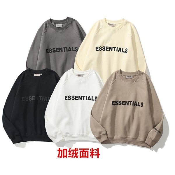 hoodie essentials autumn and winter ear of fo multi thread essential chest stamping couple round neck sweater, Black
hoodie essentials autumn and winter ear of fo multi thread essential chest stamping couple round neck sweater, Black