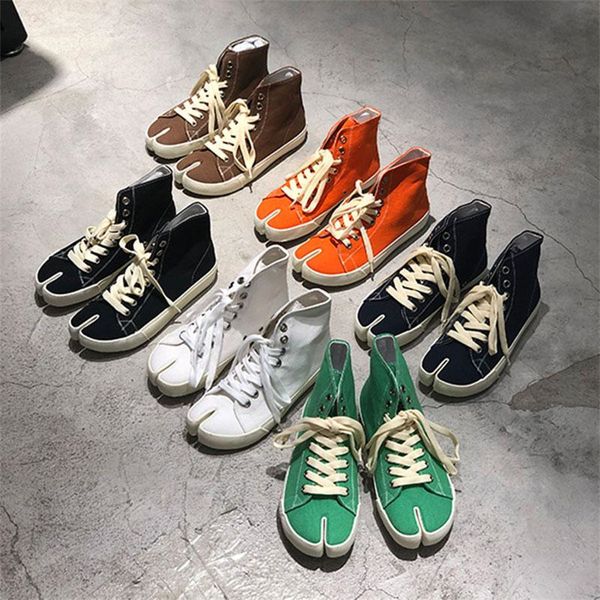 men boots women designer casual shoes viisenantin split toe female korean retro high canvas flat pig trotters hoof finger fashion, Black
men boots women designer casual shoes viisenantin split toe female korean retro high canvas flat pig trotters hoof finger fashion, Black