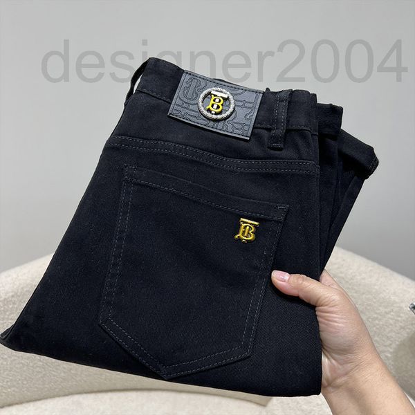 men's jeans designer light luxury fashion brand men's black white jeans new style in early spring slim fit small feet versatile ca, Blue
men's jeans designer light luxury fashion brand men's black white jeans new style in early spring slim fit small feet versatile ca, Blue