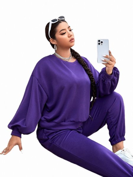 plus size dresses plus drop shoulder solid sweatshirt & sweatpants z3qk#, Black
plus size dresses plus drop shoulder solid sweatshirt & sweatpants z3qk#, Black