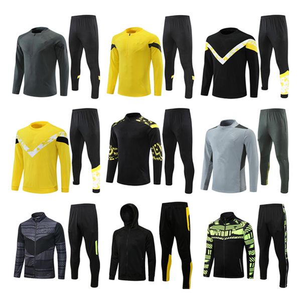 2022 2023 sancho soccer jacket tracksuit 22 23 reus piszczek training suit survetement football sportswear set, Black
2022 2023 sancho soccer jacket tracksuit 22 23 reus piszczek training suit survetement football sportswear set, Black