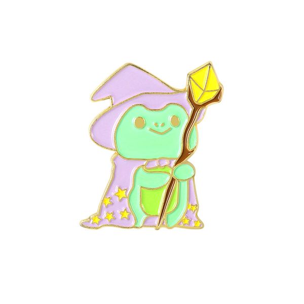 magic scepter frog shaped brooches cartoon gold plated animal alloy brooch for girls enamel pins badge, Gray
magic scepter frog shaped brooches cartoon gold plated animal alloy brooch for girls enamel pins badge, Gray