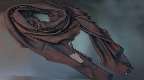silk scarf with gold wire fashion plain man women 4 season lame shaw, Blue;gray