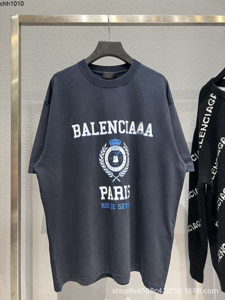 high version b home tee 22ss front print 1917 crack letter print short sleeve t-shirt men's and women's casual top, White;black
high version b home tee 22ss front print 1917 crack letter print short sleeve t-shirt men's and women's casual top, White;black