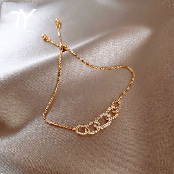 2020 new luxury geometric circle clasp bracelet fashion korean women jewelry party bracelet student exquisite bracelet, Golden;silver
2020 new luxury geometric circle clasp bracelet fashion korean women jewelry party bracelet student exquisite bracelet, Golden;silver