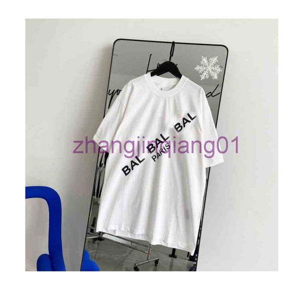 designer balanciagas t shirt classic spring summer letterprinted loose short sleeve tshirt for men and women fashion brands bb balenciga tee, White;black
designer balanciagas t shirt classic spring summer letterprinted loose short sleeve tshirt for men and women fashion brands bb balenciga tee, White;black