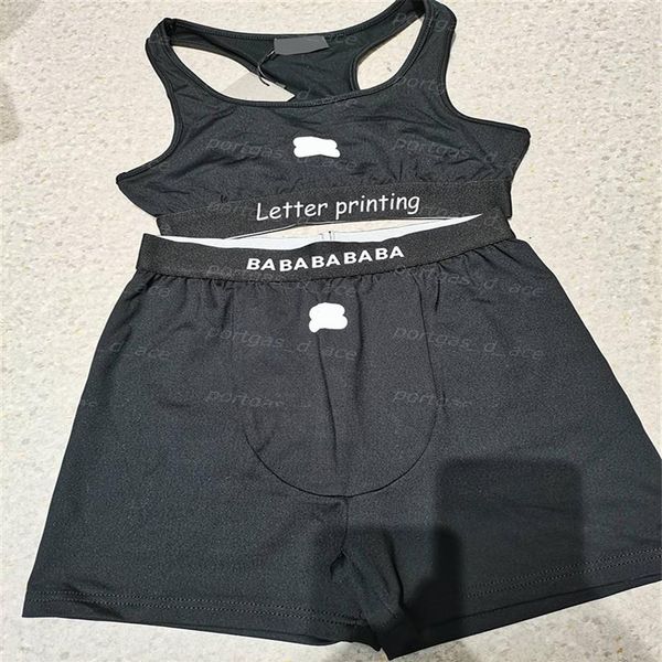 letter printed bras shorts set womens wire underwear sports lingerie sets women yoga fitness tank boxers fashion female 211r, Red;black
letter printed bras shorts set womens wire underwear sports lingerie sets women yoga fitness tank boxers fashion female 211r, Red;black