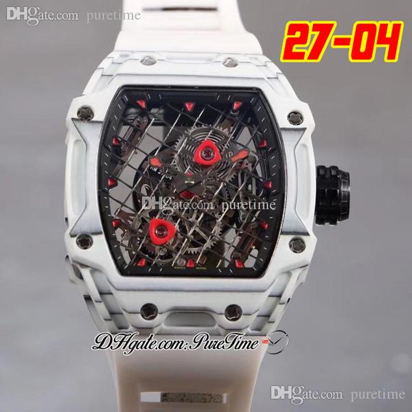 27-04 tourbillon rafael nadal a21j automatic mens watch 2022 carbon fiber case tennis racket skeleton dial black crown white rubber strap 7, Slivery;brown
27-04 tourbillon rafael nadal a21j automatic mens watch 2022 carbon fiber case tennis racket skeleton dial black crown white rubber strap 7, Slivery;brown