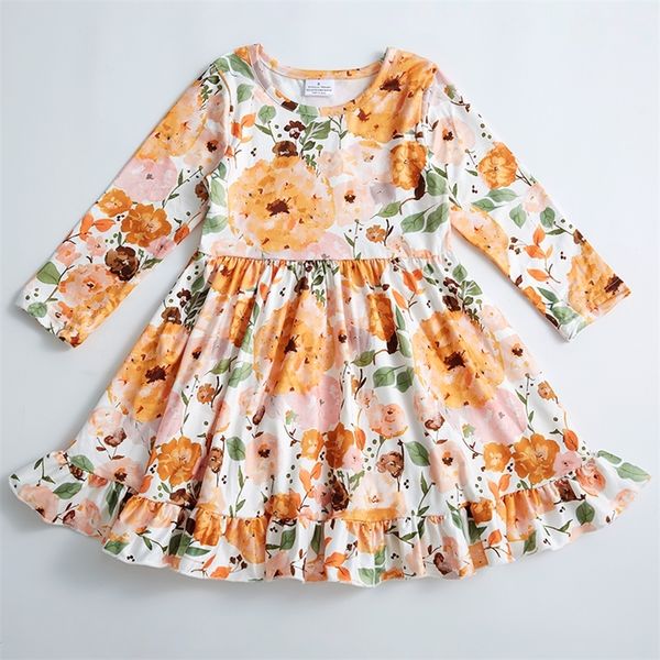 girl's dresses girlymax fall/winter baby girls chlidren kids clothing milk silk floral print twirl dress knee length long sleeve 220908, Red;yellow
girl's dresses girlymax fall/winter baby girls chlidren kids clothing milk silk floral print twirl dress knee length long sleeve 220908, Red;yellow