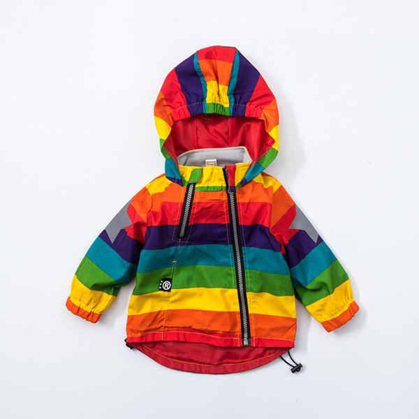 jackets baby girl jacket boy hooded coat rainbow stripe sunscreen windproof jacket spring autumn long sleeves kids clothes 220908, Blue;gray
jackets baby girl jacket boy hooded coat rainbow stripe sunscreen windproof jacket spring autumn long sleeves kids clothes 220908, Blue;gray