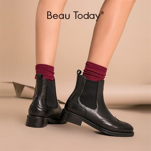 boots chelsea boots women brogue boot beautoday brand genuine leather wingtip quality calfskin ankle shoes handmade plus size 03026 220908, Black
boots chelsea boots women brogue boot beautoday brand genuine leather wingtip quality calfskin ankle shoes handmade plus size 03026 220908, Black