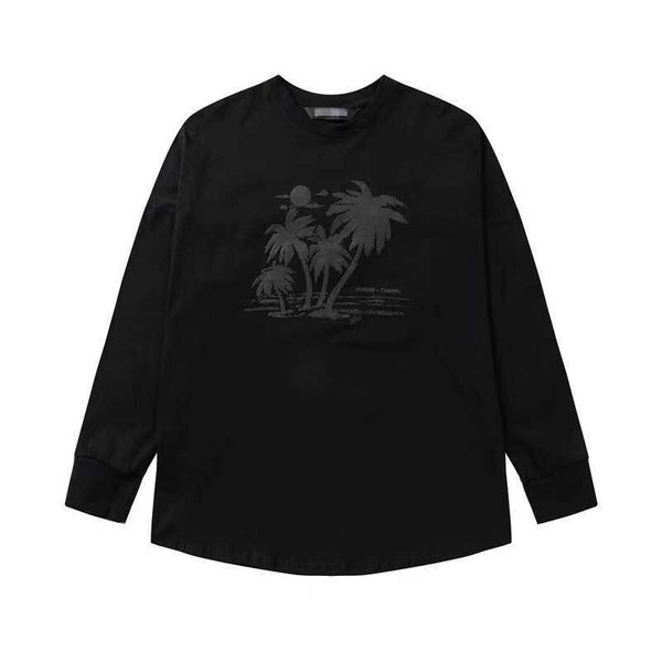chao brand palm hoodies angel wang jiaer same foam printing long sleeve t-shirt men's and women's loose long t, Black
chao brand palm hoodies angel wang jiaer same foam printing long sleeve t-shirt men's and women's loose long t, Black