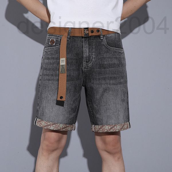 men's shorts designer tiktok 2022 summer denim printing trend high-end pants slim thin quarter p4qo, White;black
men's shorts designer tiktok 2022 summer denim printing trend high-end pants slim thin quarter p4qo, White;black