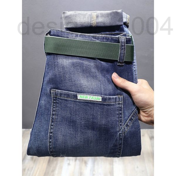 men's jeans designer diagonal pocket slim fit small foot trendy pants men's summer thin three-dimensional stitching embroidered ca, Blue
men's jeans designer diagonal pocket slim fit small foot trendy pants men's summer thin three-dimensional stitching embroidered ca, Blue