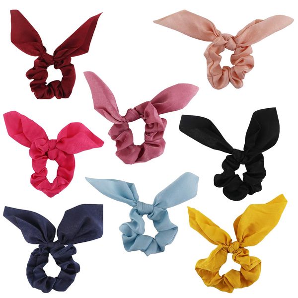 hair rubber bands l bow scrunchies for long chiffon satin silk with scarf solid stripe flower color ponytail holder tail rab bdesybag amdrs, Pink
hair rubber bands l bow scrunchies for long chiffon satin silk with scarf solid stripe flower color ponytail holder tail rab bdesybag amdrs, Pink