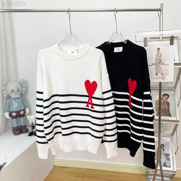 2022 hoodies love a-stripe knitted round neck for men and women high version hair, Black
2022 hoodies love a-stripe knitted round neck for men and women high version hair, Black