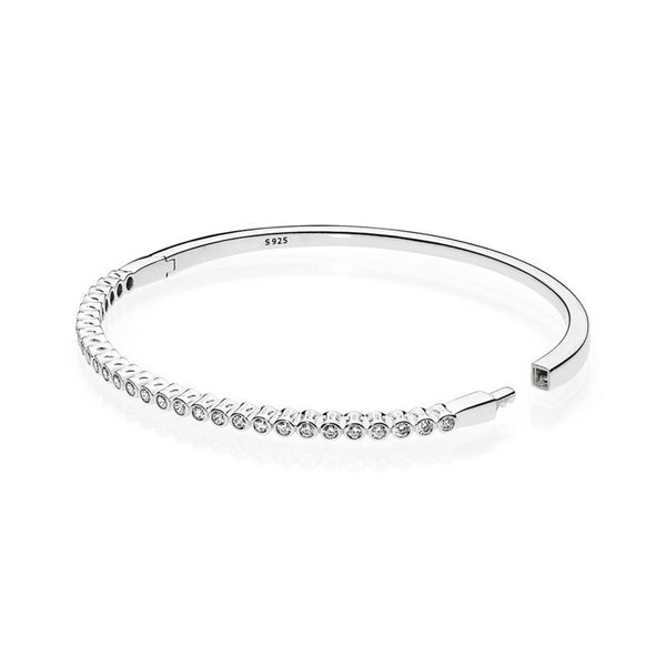 cz diamond twinkling forever bangle bracelet sterling silver women wedding designer jewelry set original box for pandora engagement bracelet, Black
cz diamond twinkling forever bangle bracelet sterling silver women wedding designer jewelry set original box for pandora engagement bracelet, Black