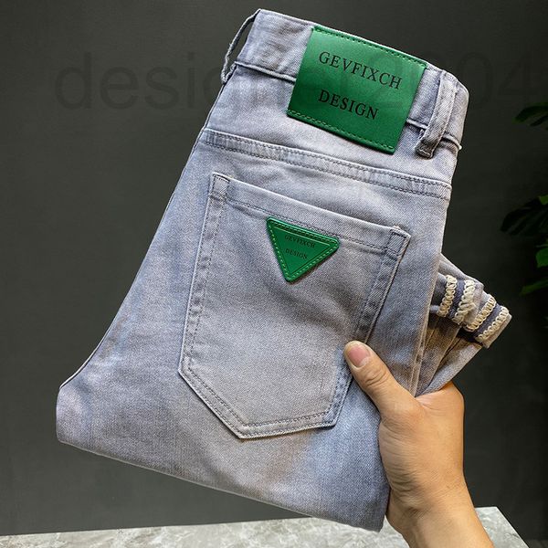 men's jeans designer tide brand light gray washed jeans men's slim fit small feet summer thin high-end elastic casual pants u1fq, Blue
men's jeans designer tide brand light gray washed jeans men's slim fit small feet summer thin high-end elastic casual pants u1fq, Blue