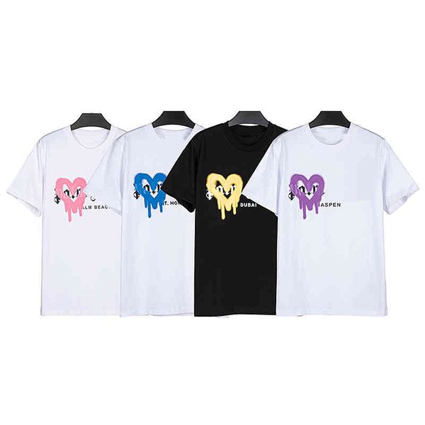 palm angle mens womens designer t shirts tree new love letter printing joint exclusive short sleeve t-shirt loose casual brand shirts, White;black
palm angle mens womens designer t shirts tree new love letter printing joint exclusive short sleeve t-shirt loose casual brand shirts, White;black