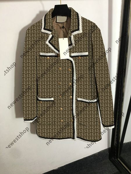 autumn women's suits blazers designer luxury slim fit double breasted buttons women double letter print jacket loose corduroy coat fema, White;black
autumn women's suits blazers designer luxury slim fit double breasted buttons women double letter print jacket loose corduroy coat fema, White;black
