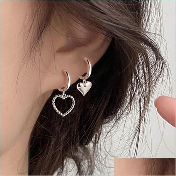 hoop huggie hoop earrings 1 pair asymmetric love heart for women girls party wedding jewelry gifts drop delivery 2021 bdedome dhtcf, Golden;silver
hoop huggie hoop earrings 1 pair asymmetric love heart for women girls party wedding jewelry gifts drop delivery 2021 bdedome dhtcf, Golden;silver