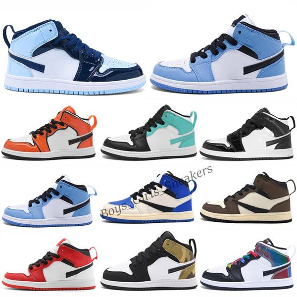 1 1s kids basketball shoes boys girls children babys sneakers summer outdoor casual sport running shoes size 26-35228a, Black
1 1s kids basketball shoes boys girls children babys sneakers summer outdoor casual sport running shoes size 26-35228a, Black