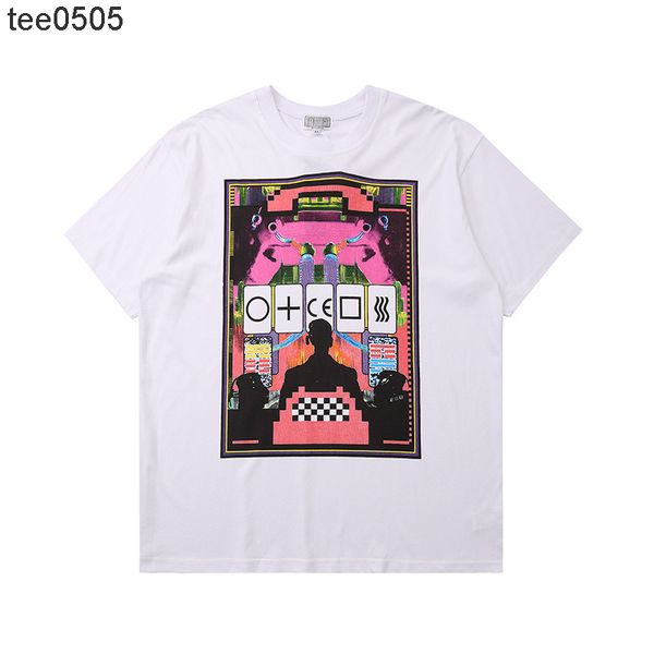 2022 summer new fashion brand essentials telegraph printed men's and women's short sleeved t-shirt, White;black
2022 summer new fashion brand essentials telegraph printed men's and women's short sleeved t-shirt, White;black