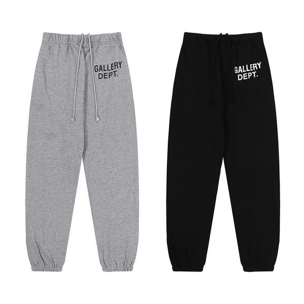 trendy galleryes classic pants small chic basic print terry men's women's street fashion, Black
trendy galleryes classic pants small chic basic print terry men's women's street fashion, Black
