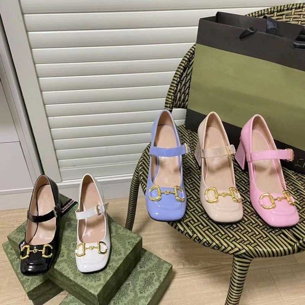 sandals women dress shoes high heels patent leather horsebit mary-jane with pin buckle strap metal, Black
sandals women dress shoes high heels patent leather horsebit mary-jane with pin buckle strap metal, Black