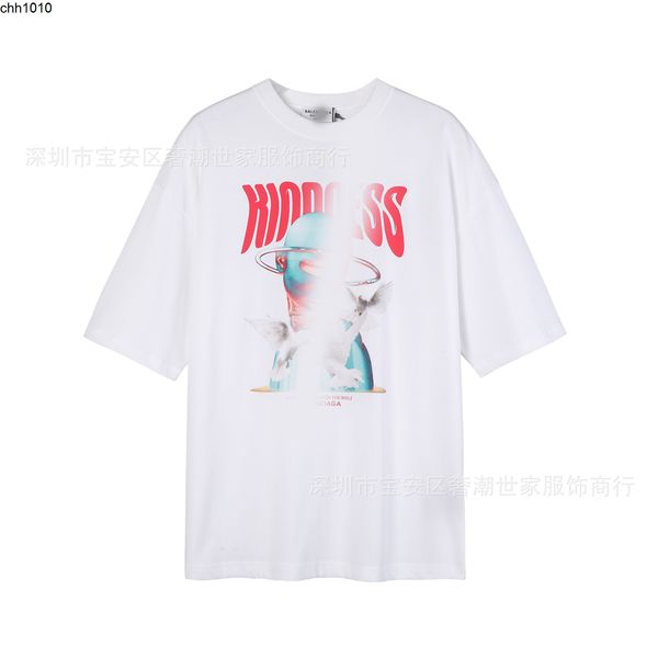nanyou quality 2022 tee spring and summer b home one to one three standard full short sleeve t-shirt loose casual simple couple bottoms, White;black
nanyou quality 2022 tee spring and summer b home one to one three standard full short sleeve t-shirt loose casual simple couple bottoms, White;black